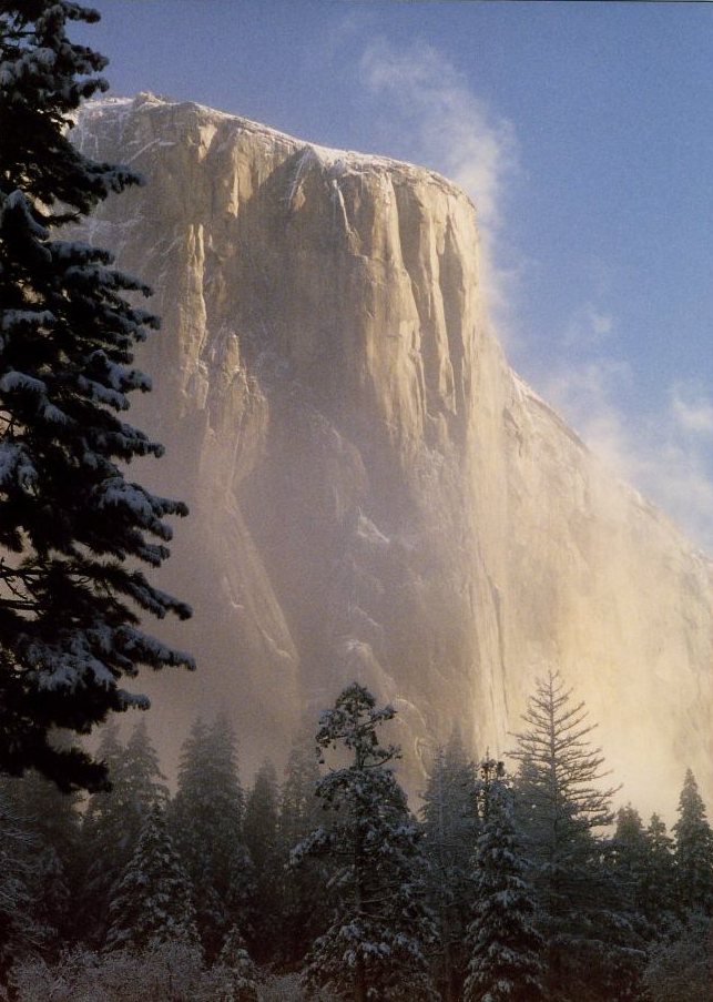 El Cap in Winter